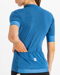 SPORTFUL Cycling short sleeve jersey - MONOCROM - blue