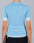 SPORTFUL Cycling short sleeve jersey - MONOCROM - light blue