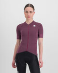 SPORTFUL Cycling short sleeve jersey - MONOCROM - purple