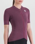 SPORTFUL Cycling short sleeve jersey - MONOCROM - purple