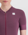 SPORTFUL Cycling short sleeve jersey - MONOCROM - purple