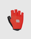 SPORTFUL Cycling fingerless gloves - RACE - red
