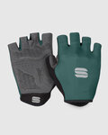 SPORTFUL Cycling fingerless gloves - RACE - green