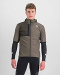 SPORTFUL Cycling thermal jacket - SUPERGIARA PUFFY - green