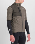 SPORTFUL Cycling thermal jacket - SUPERGIARA PUFFY - green