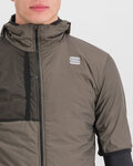 SPORTFUL Cycling thermal jacket - SUPERGIARA PUFFY - green