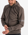 SPORTFUL hoodie - GIARA - brown