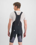 SPORTFUL Cycling bib shorts - SHIELD - black