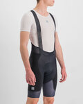 SPORTFUL Cycling bib shorts - SHIELD - black