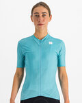 SPORTFUL Cycling short sleeve jersey - FLARE - light blue