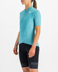 SPORTFUL Cycling short sleeve jersey - FLARE - light blue