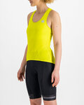 SPORTFUL Cycling tank top - FLARE - yellow