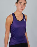 SPORTFUL Cycling tank top - FLARE - purple