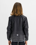 SPORTFUL Cycling windproof jacket - KID REFLEX - black