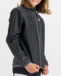 SPORTFUL Cycling windproof jacket - KID REFLEX - black