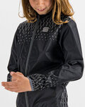 SPORTFUL Cycling windproof jacket - KID REFLEX - black