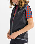 SPORTFUL Cycling gilet - KID REFLEX - black