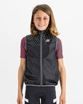 SPORTFUL Cycling gilet - KID REFLEX - black