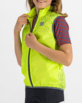 SPORTFUL Cycling gilet - KID REFLEX - yellow