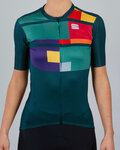 SPORTFUL Cycling short sleeve jersey - IDEA - green