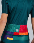 SPORTFUL Cycling short sleeve jersey - IDEA - green