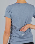 SPORTFUL Cycling short sleeve t-shirt - GIARA - light blue