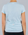 SPORTFUL Cycling short sleeve t-shirt - GIARA - light blue