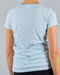 SPORTFUL Cycling short sleeve t-shirt - GIARA - light blue