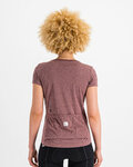 SPORTFUL Cycling short sleeve t-shirt - GIARA - purple