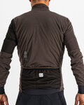 SPORTFUL Cycling thermal jacket - SUPERGIARA - brown