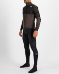 SPORTFUL Cycling thermal jacket - SUPERGIARA - brown