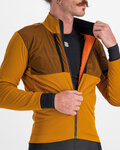 SPORTFUL Cycling thermal jacket - SUPERGIARA - yellow