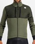 SPORTFUL Cycling thermal jacket - SUPERGIARA - green