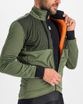 SPORTFUL Cycling thermal jacket - SUPERGIARA - green