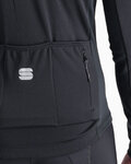 SPORTFUL Cycling thermal jacket - GIARA SOFTSHELL - black