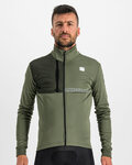 SPORTFUL Cycling thermal jacket - GIARA SOFTSHELL - green