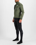 SPORTFUL Cycling thermal jacket - GIARA SOFTSHELL - green