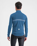 SPORTFUL Cycling thermal jacket - GIARA SOFTSHELL - blue