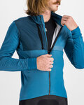SPORTFUL Cycling thermal jacket - GIARA SOFTSHELL - blue
