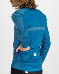 SPORTFUL Cycling thermal jacket - GIARA SOFTSHELL - blue