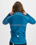 SPORTFUL Cycling thermal jacket - GIARA SOFTSHELL - blue