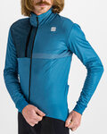 SPORTFUL Cycling thermal jacket - GIARA SOFTSHELL - blue
