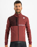SPORTFUL Cycling thermal jacket - GIARA SOFTSHELL - brown