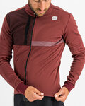 SPORTFUL Cycling thermal jacket - GIARA SOFTSHELL - brown