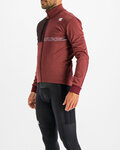 SPORTFUL Cycling thermal jacket - GIARA SOFTSHELL - brown