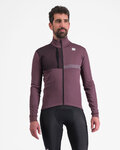 SPORTFUL Cycling thermal jacket - GIARA SOFTSHELL - purple