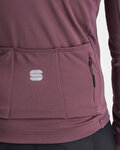 SPORTFUL Cycling thermal jacket - GIARA SOFTSHELL - purple