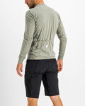SPORTFUL Cycling long sleeve t-shirt - GIARA - light green