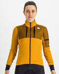 SPORTFUL Cycling thermal jacket - SUPERGIARA - yellow