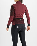 SPORTFUL Cycling thermal jacket - SUPERGIARA - bordeaux